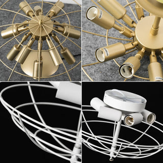 Bubble Texture Glass Ball Ceiling Light