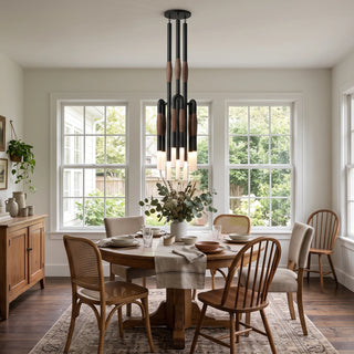 Calligraphy Brush Chandelier