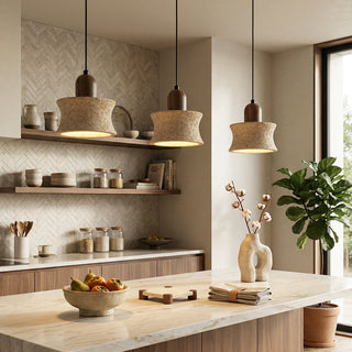 Calviero Travertine Pendant Light - Vidirlighting
