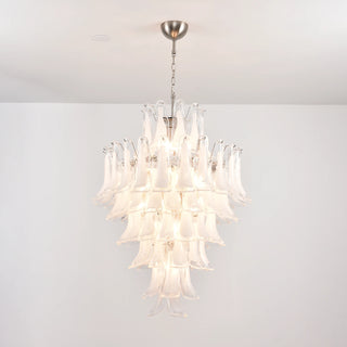 Camellia Glass Petal Chandelier