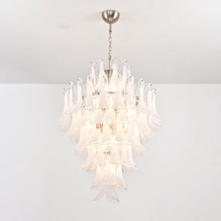 Camellia Glass Petal Chandelier