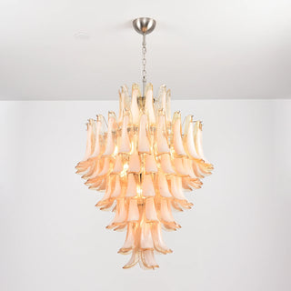 Camellia Glass Petal Chandelier