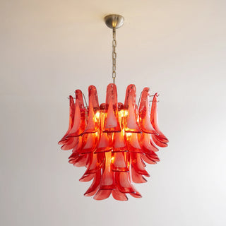 Camellia Glass Petal Chandelier