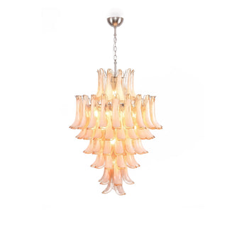 Camellia Glass Petal Chandelier