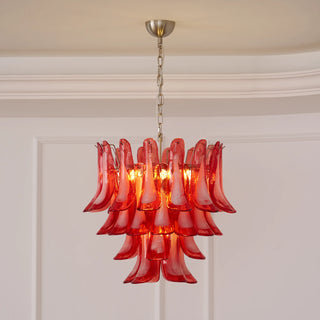 Camellia Glass Petal Chandelier
