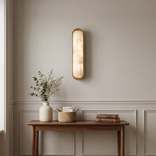 Capsule Chiarore Alabaster Wall Sconce