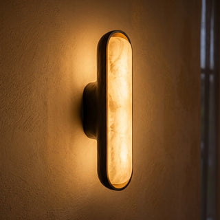 Capsule Chiarore Alabaster Wall Sconce
