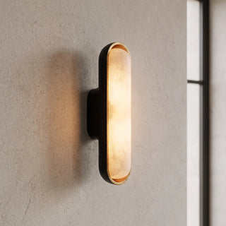 Capsule Chiarore Alabaster Wall Sconce