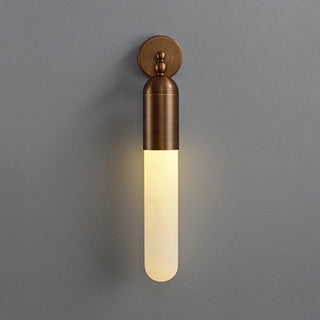 Capsule Linear Alabaster Wall Sconce - Vidirlighting