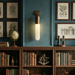 Capsule Linear Alabaster Wall Sconce - Vidirlighting
