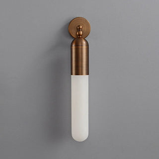 Capsule Linear Alabaster Wall Sconce - Vidirlighting