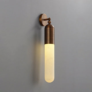 Capsule Linear Alabaster Wall Sconce - Vidirlighting