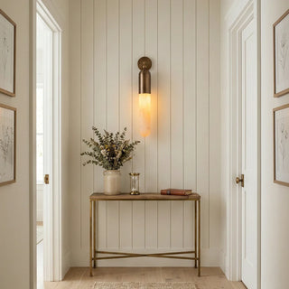 Capsule Linear Alabaster Wall Sconce - Vidirlighting