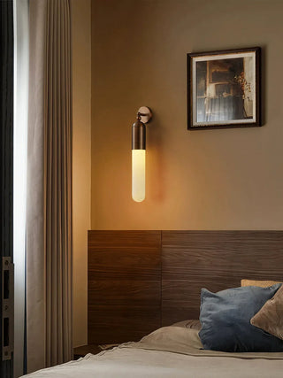 Capsule Linear Alabaster Wall Sconce - Vidirlighting