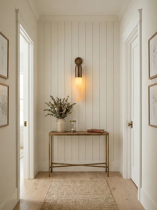 Capsule Linear Alabaster Wall Sconce - Vidirlighting