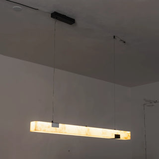 Cary Alabaster Strip Pendant Light