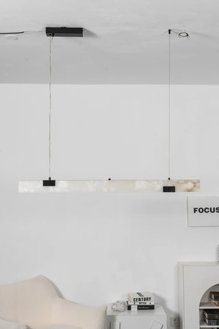 Cary Alabaster Strip Pendant Light
