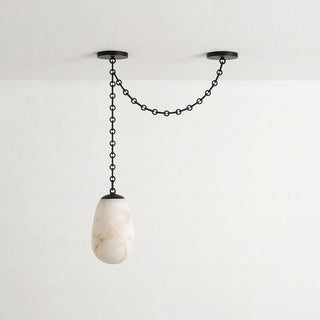 Cascade Alabaster Chain Chandelier