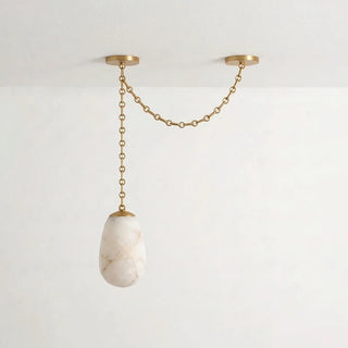 Cascade Alabaster Chain Chandelier