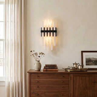 Cascading Alabaster Bar Wall Light