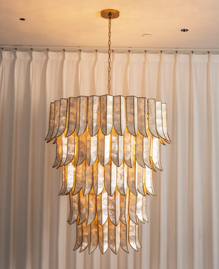 Cascara Cascara Capiz Shell Chandelier