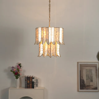 Cascara Cascara Capiz Shell Chandelier