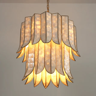 Cascara Cascara Capiz Shell Chandelier