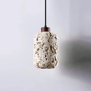 Cava Volcanic Rock Travertine Pendant Lamp