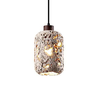 Cava Volcanic Rock Travertine Pendant Lamp