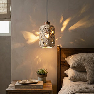 Cava Volcanic Rock Travertine Pendant Lamp