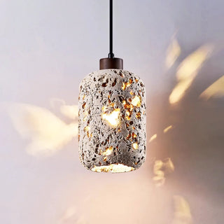 Cava Volcanic Rock Travertine Pendant Lamp