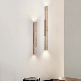 Column Travertine Wall Light - Vidirlighting