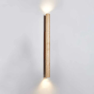 Column Travertine Wall Light - Vidirlighting