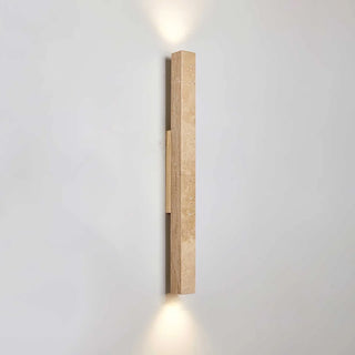 Column Travertine Wall Light - Vidirlighting
