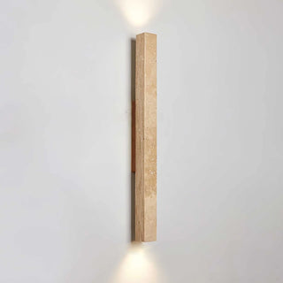 Column Travertine Wall Light - Vidirlighting