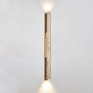 Column Travertine Wall Light - Vidirlighting