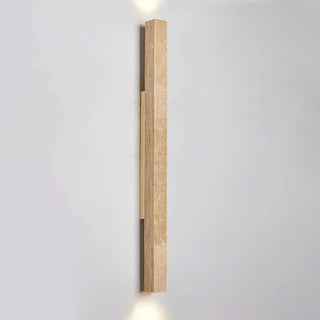Column Travertine Wall Light - Vidirlighting