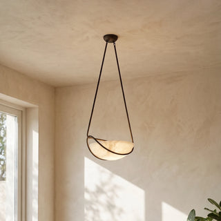 Corda Alabaster Bowl Chandelier