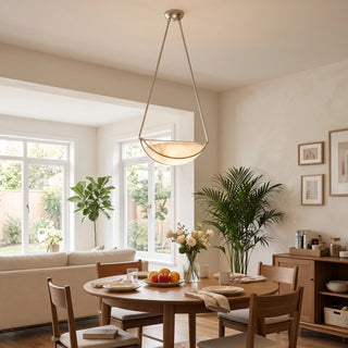 Corda Alabaster Bowl Chandelier