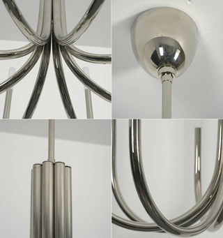 Corin Curved Arm Candle Chandelier