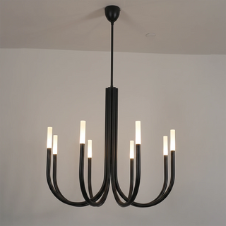 Corin Curved Arm Candle Chandelier