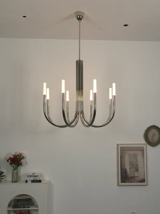 Corin Curved Arm Candle Chandelier