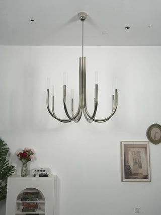 Corin Curved Arm Candle Chandelier