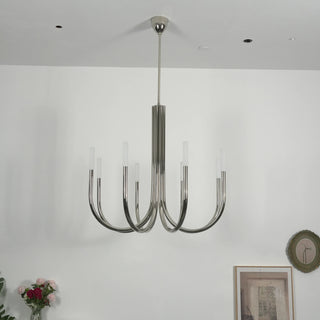 Corin Curved Arm Candle Chandelier