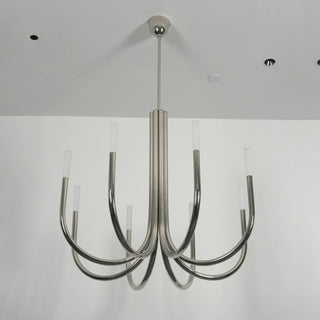 Corin Curved Arm Candle Chandelier