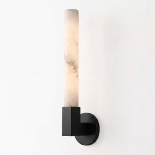 Corvin Alabaster Column Wall Sconce