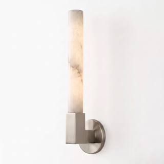 Corvin Alabaster Column Wall Sconce