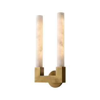 Corvin Alabaster Column Wall Sconce