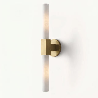 Corvin Alabaster Column Wall Sconce