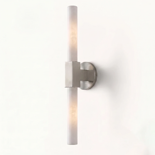 Corvin Alabaster Column Wall Sconce
